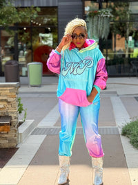 "Royal Dreams" Ombre Hoodie Set